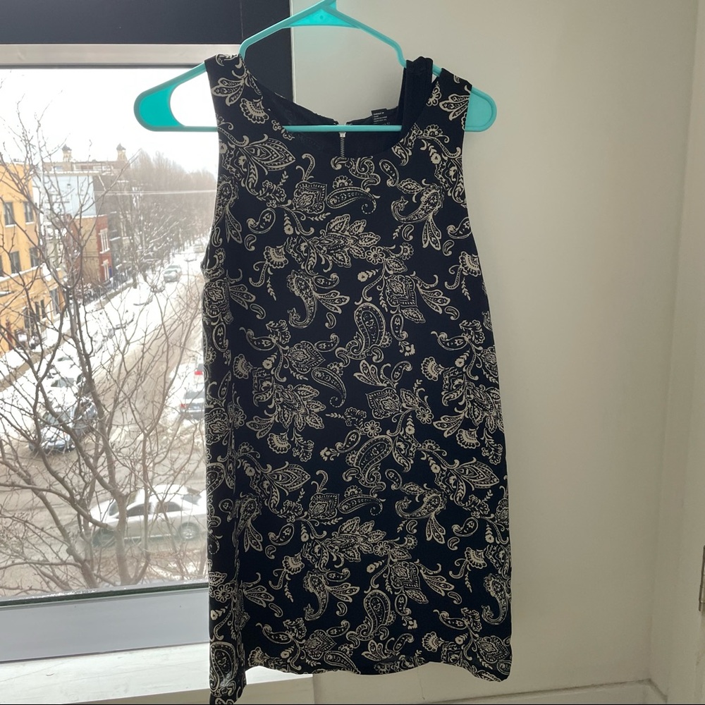 paisley work dress